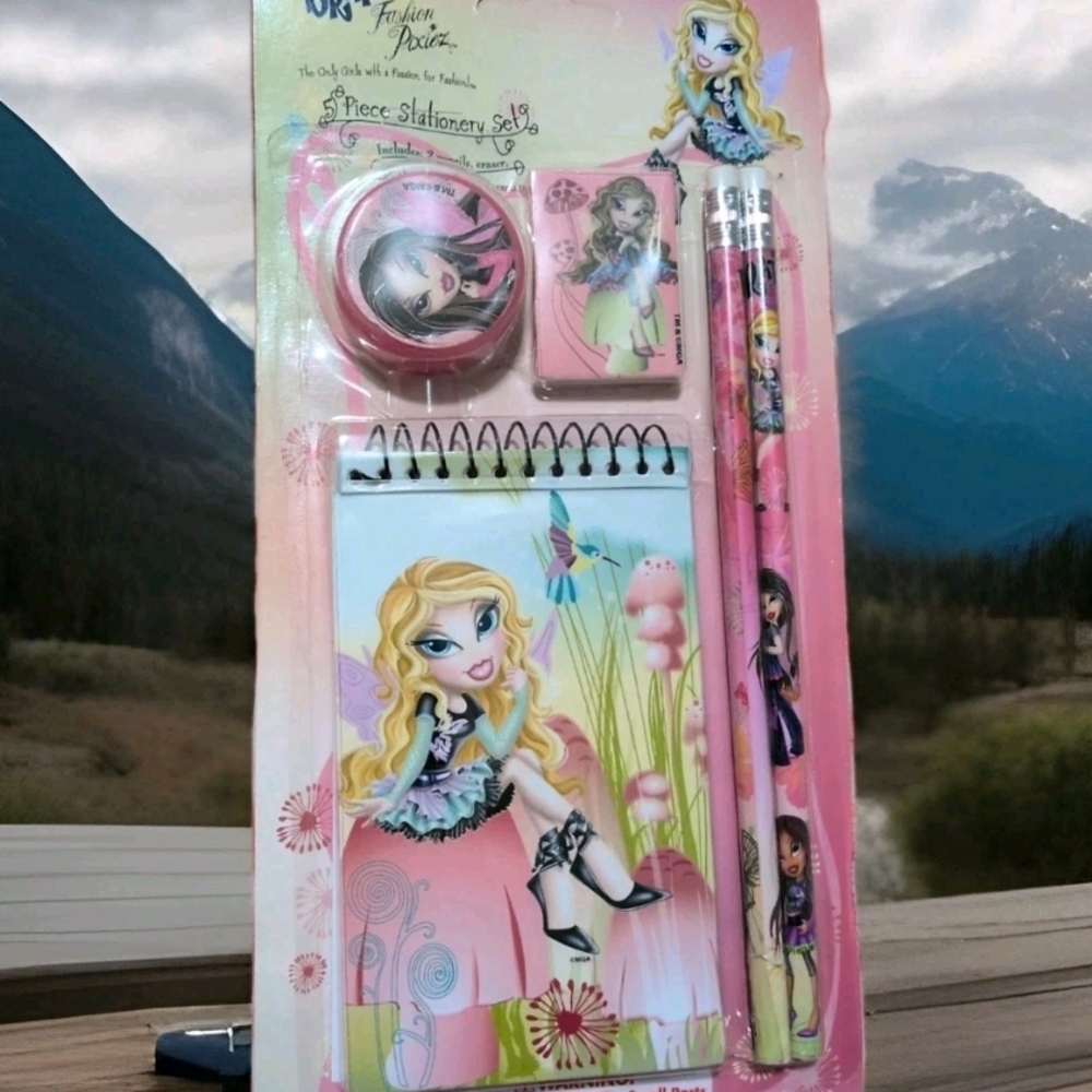 Kids Fairy Stationery Set - Pink